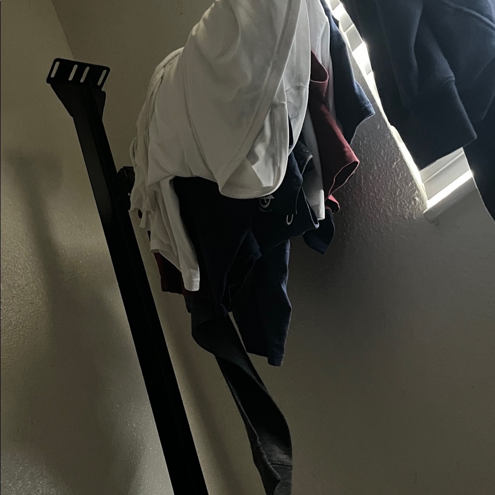 Men's Hoodie - Black, White & Burgundy Casual Pullover,entitled buckets,enjoy.[;